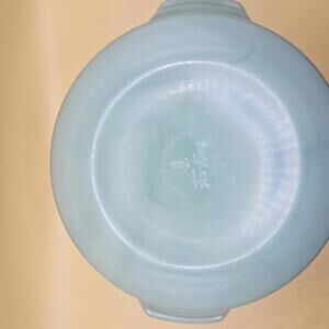 Vintage Fire-King 2000 Seafoam Green 2 Qt Mixing Bowl | Anchor Hocking 90s